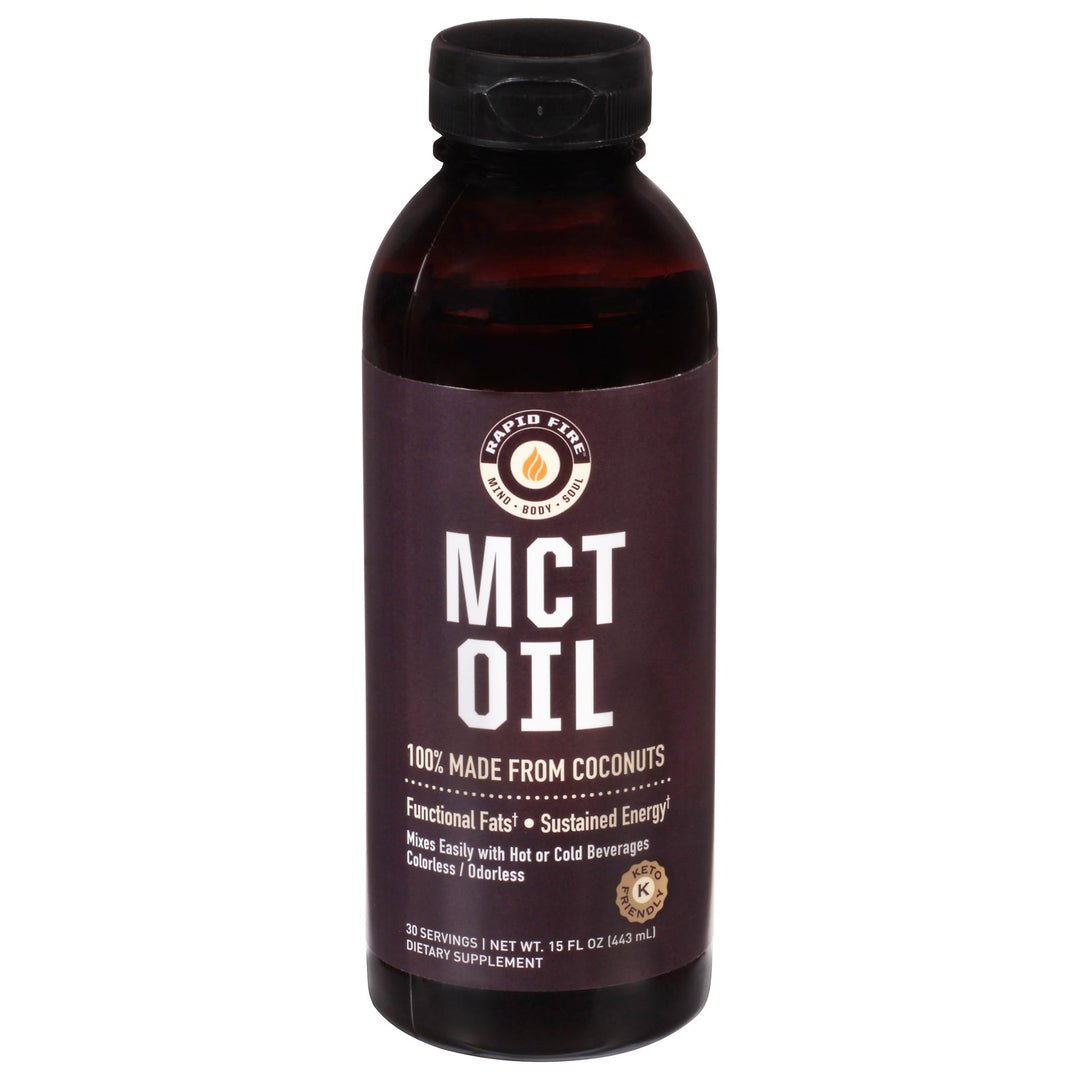 Rapid Fire - Mct Oil 100% Coconut - 1 Each - 15 Fz - Maras Green